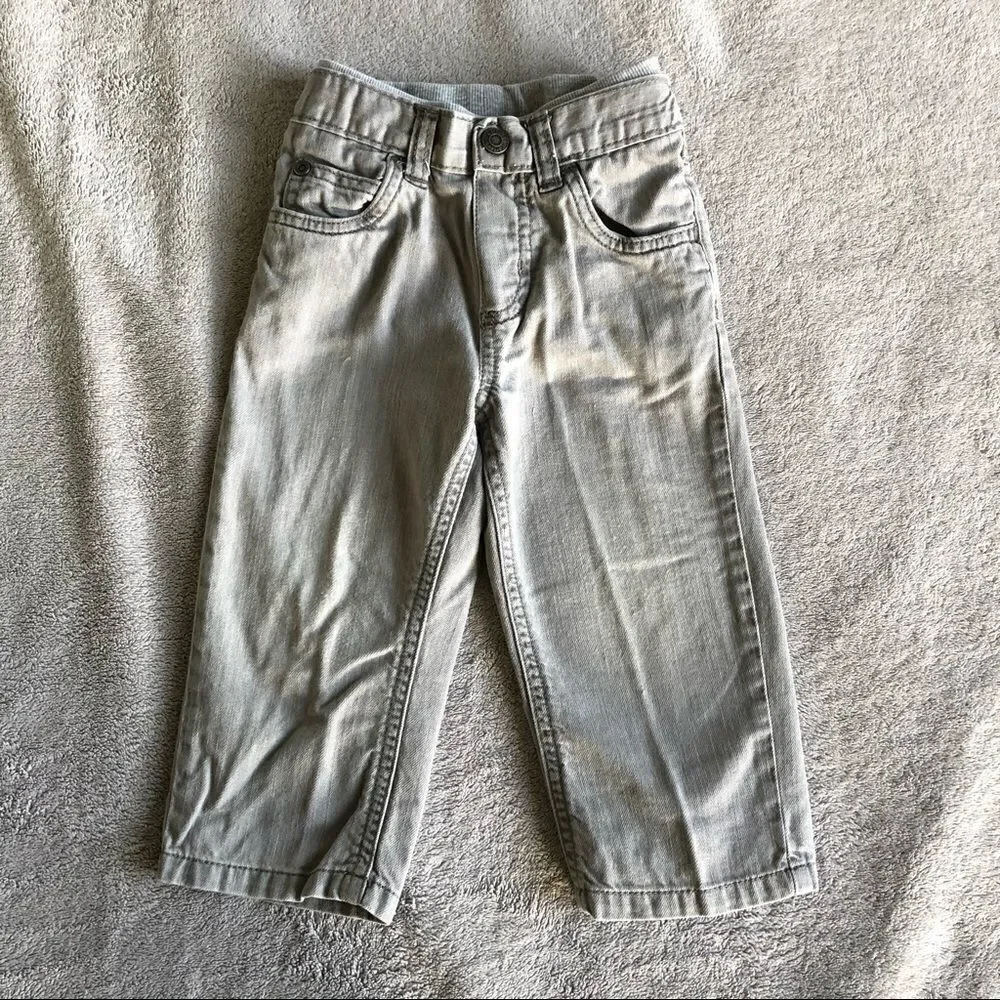 Carter’s Pull On Light Gray Jeans